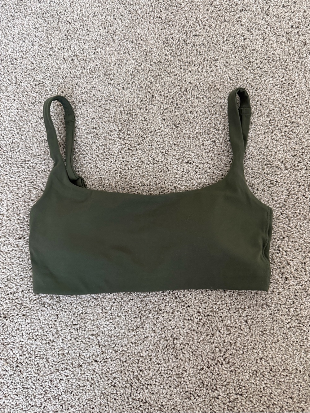 Vitality Army Green Bra